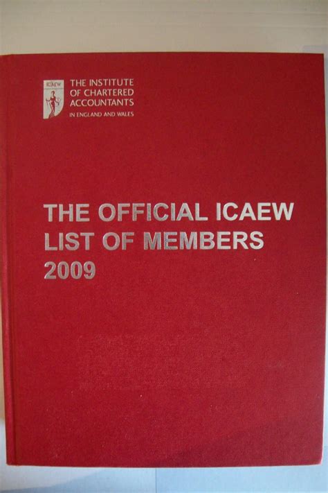 icaew list of members.